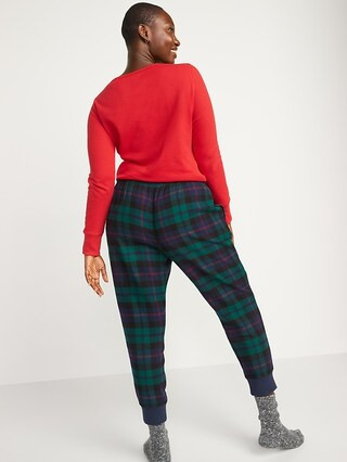 Matching Printed Flannel Jogger Pajama Pants for Women | Old Navy (US)