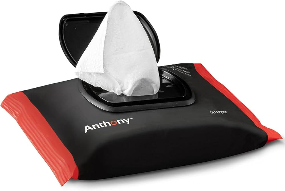 Anthony Glycolic Exfoliating & Resurfacing Wipes – Men’s Cleansing Face Cloths to Clean and B... | Amazon (US)