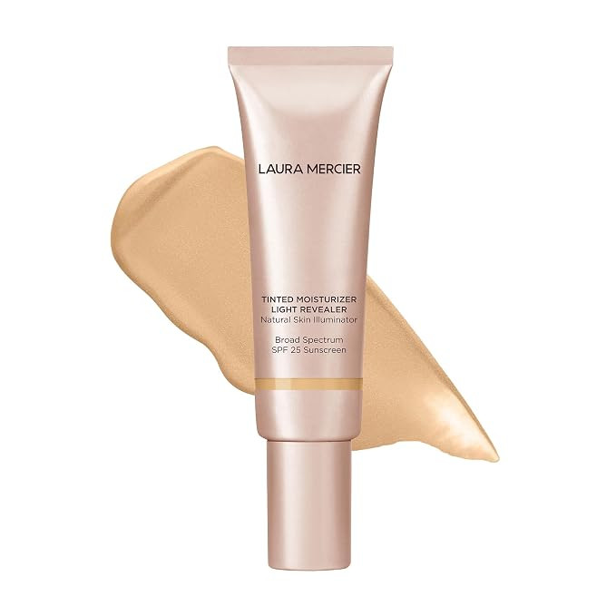 Laura Mercier Tinted Moisturizer Light Revealer SPF 25 - Tinted Sunscreen for Face & Hydrating Sk... | Amazon (US)