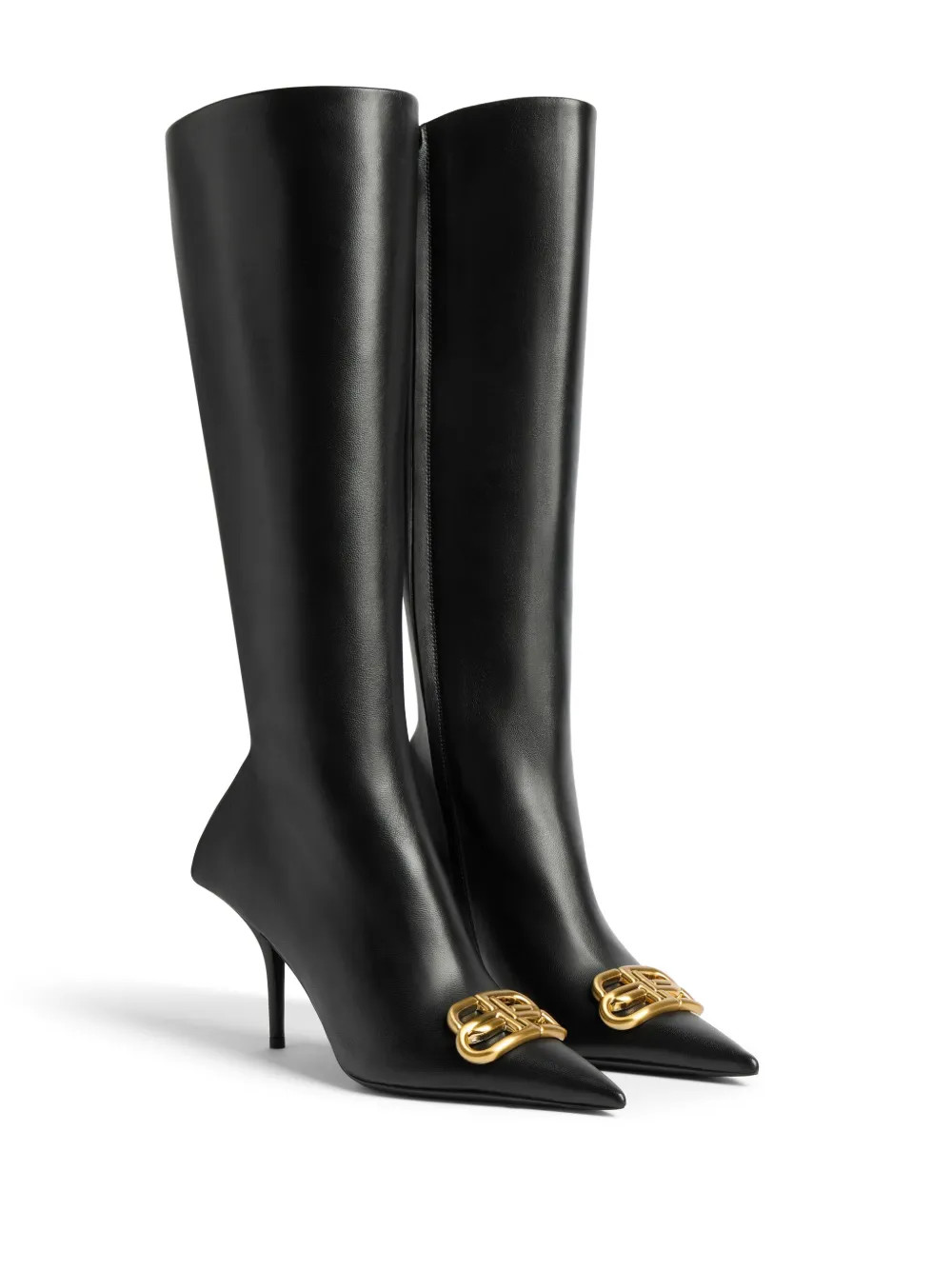 Knife 80mm leather boots | Farfetch Global