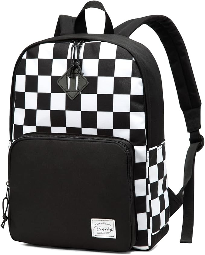 VASCHY School Backpack, Lightweight Travel Backpack for Men Women Schoolbag Bookbag for Kids Teen... | Amazon (US)