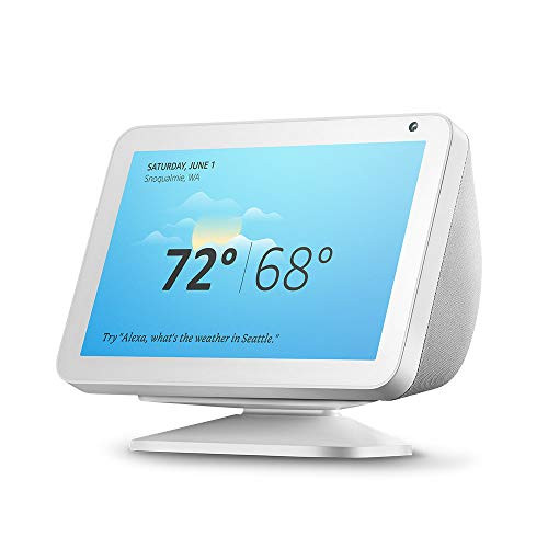 Echo Show 8 -- HD smart display with Alexa – stay connected with video calling - Sandstone | Amazon (US)