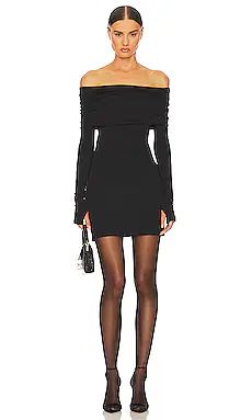 Matte Jersey Off Shoulder Mini Dress
                    
                    Helsa | Revolve Clothing (Global)