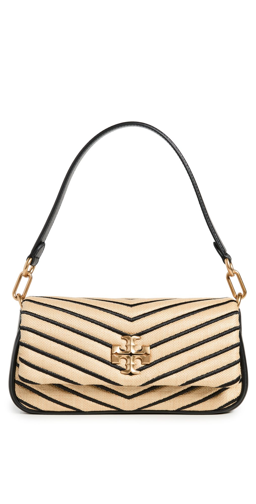 Kira Chevron Soft Straw Small Flap Shoulder Bag | Shopbop