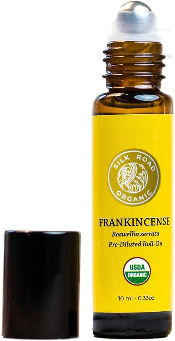 Organic Frankincense Serrata Essential Oil Roll on, 100% Pure USDA Certified Aromatherapy - 10 ml | Amazon (US)