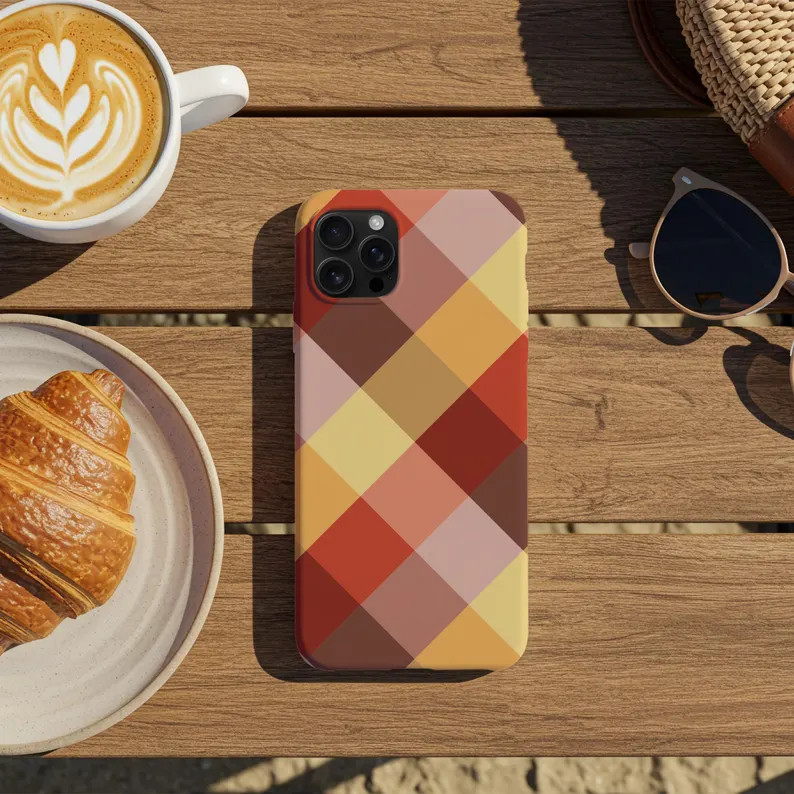 Fall Plaid Case for Iphones 16, 15, 14, 13, 12, 11, 8, X, XS, XR, Pro Max, and Samsung Galaxy S25... | Etsy (US)