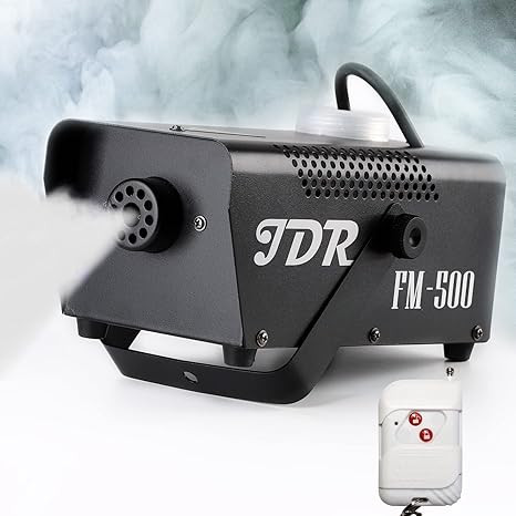 Fog Machine JDR Mini 500W Smoke Machine with Auto Mode and Wireless Remote Control Portable Fogge... | Amazon (US)