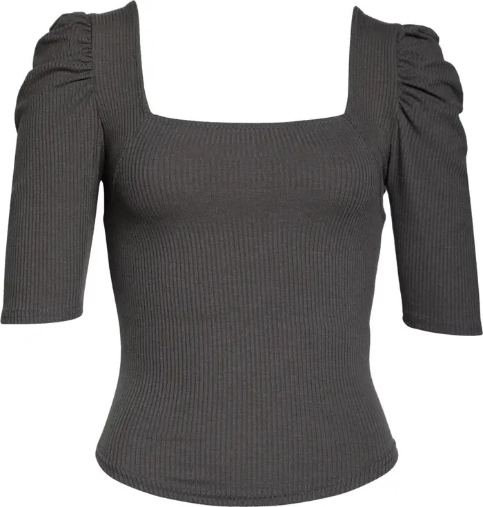 Night Lily Rib Crop Top | Nordstrom