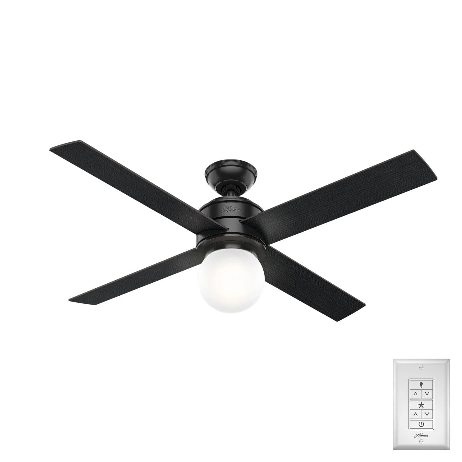 Hepburn with LED Light 52 inch Ceiling Fan | Hunter Fan Company