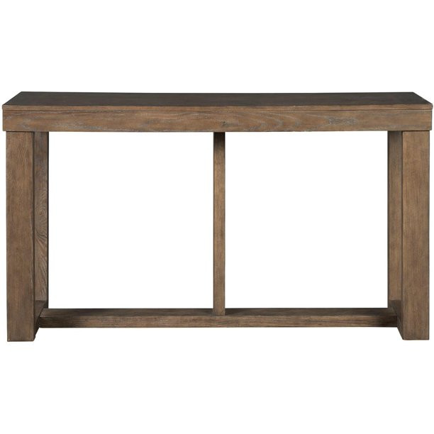 Signature Design by Ashley Cariton Contemporary Sofa Console Table, Grayish Brown | Walmart (US)