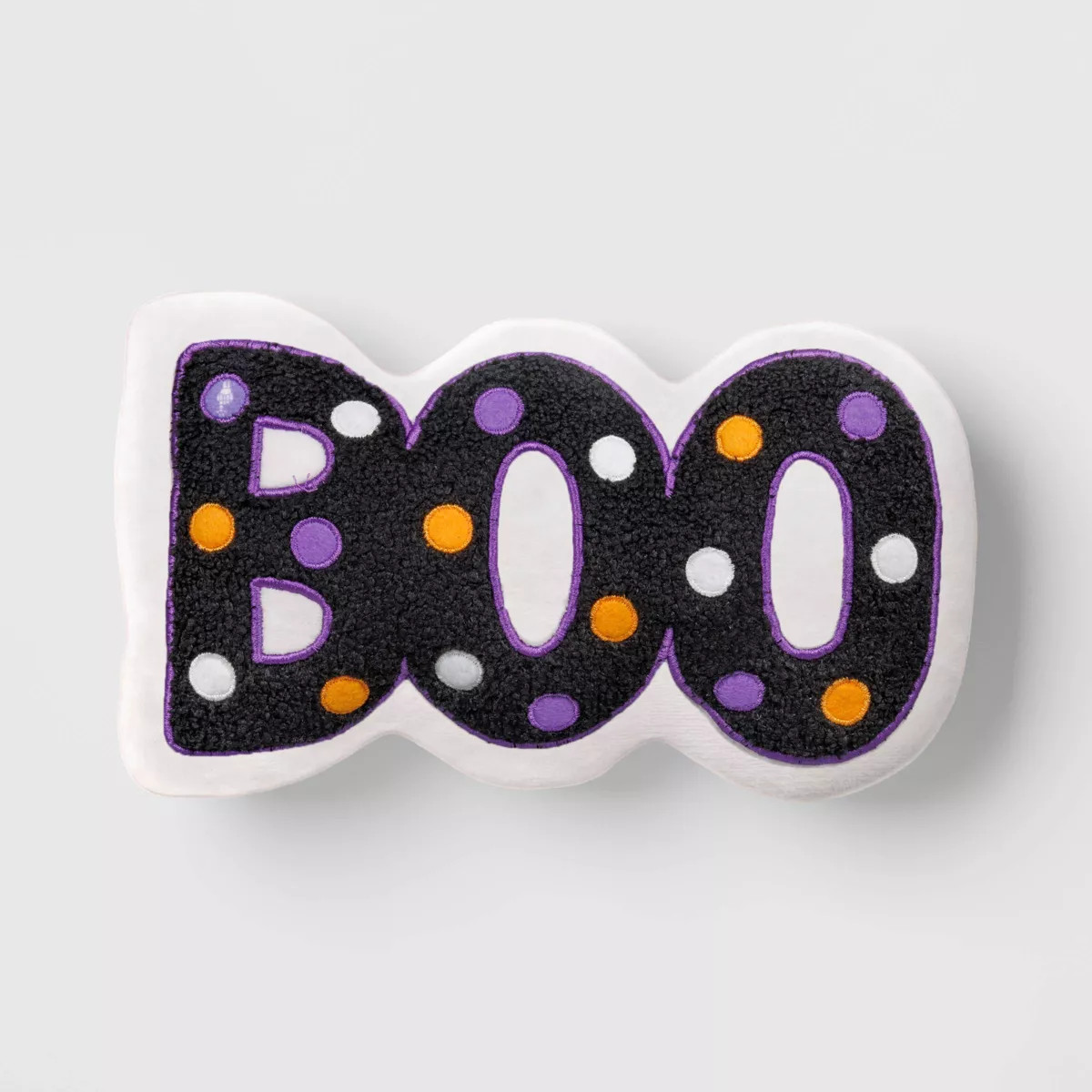 8.5"x13" Lit 'Boo' Novelty Shaped Throw Pillow - Hyde and EEK! Boutique™ | Target