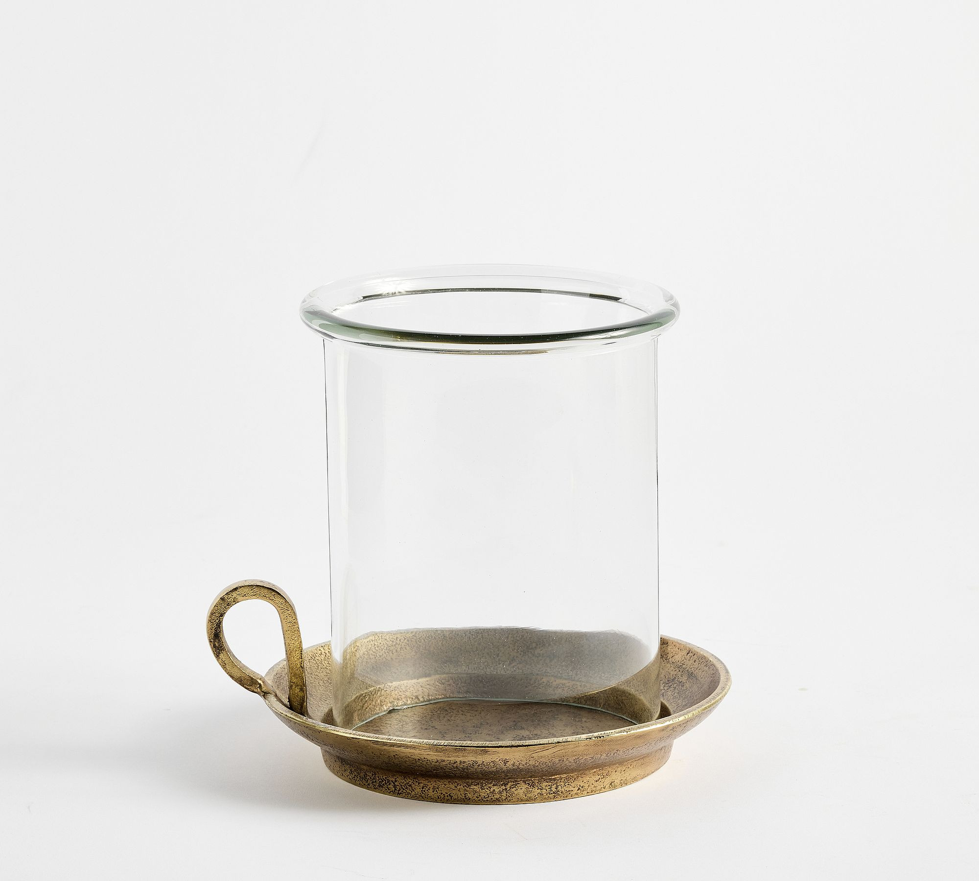 Chamberstick Hurricane Candle Holder | Pottery Barn (US)