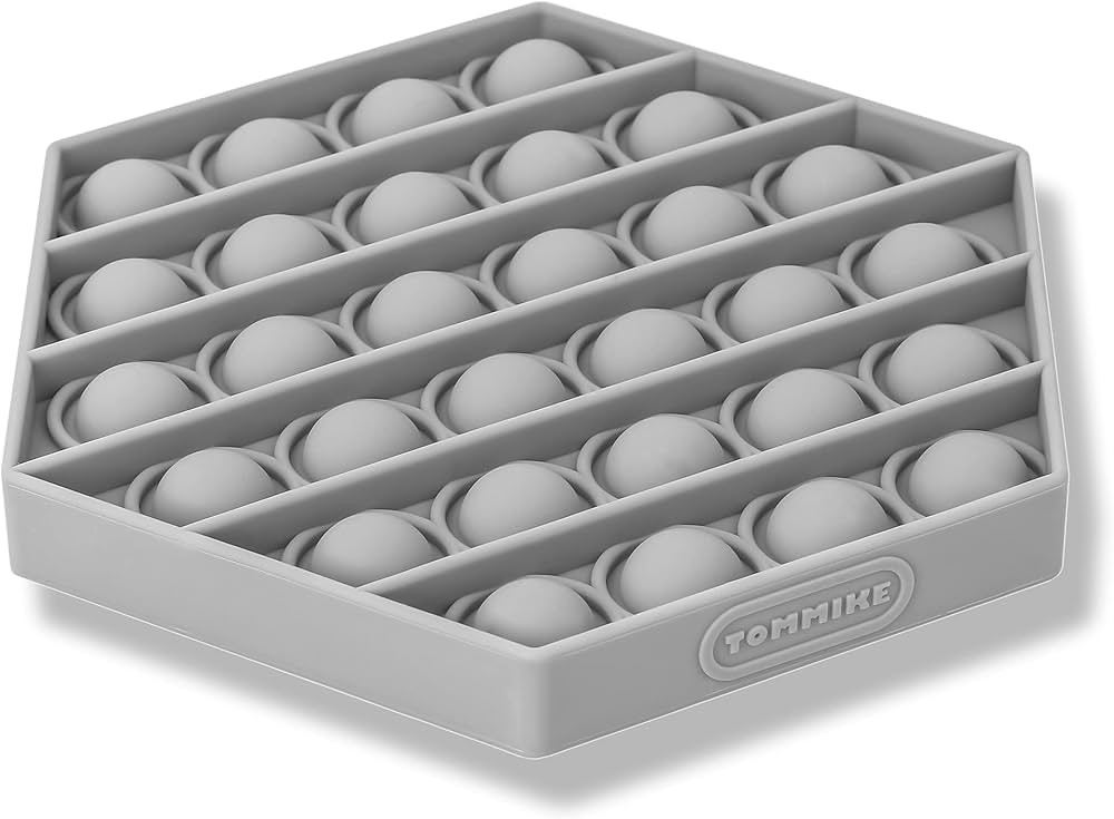 Hexagon Push Pop Fidget Toy Bubble Sensory for Anxiety & Stress Relief Special Needs Autism Learn... | Amazon (US)