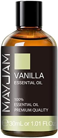 Vanilla Essential Oil 30ml/1.01fl.oz, MAYJAM Premium Vanilla Oils for Aromatherapy, Diffuser, Soa... | Amazon (US)