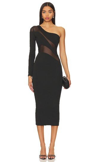 superdown Kaelyn Maxi Dress in Black. - size M | Revolve Clothing (Global)