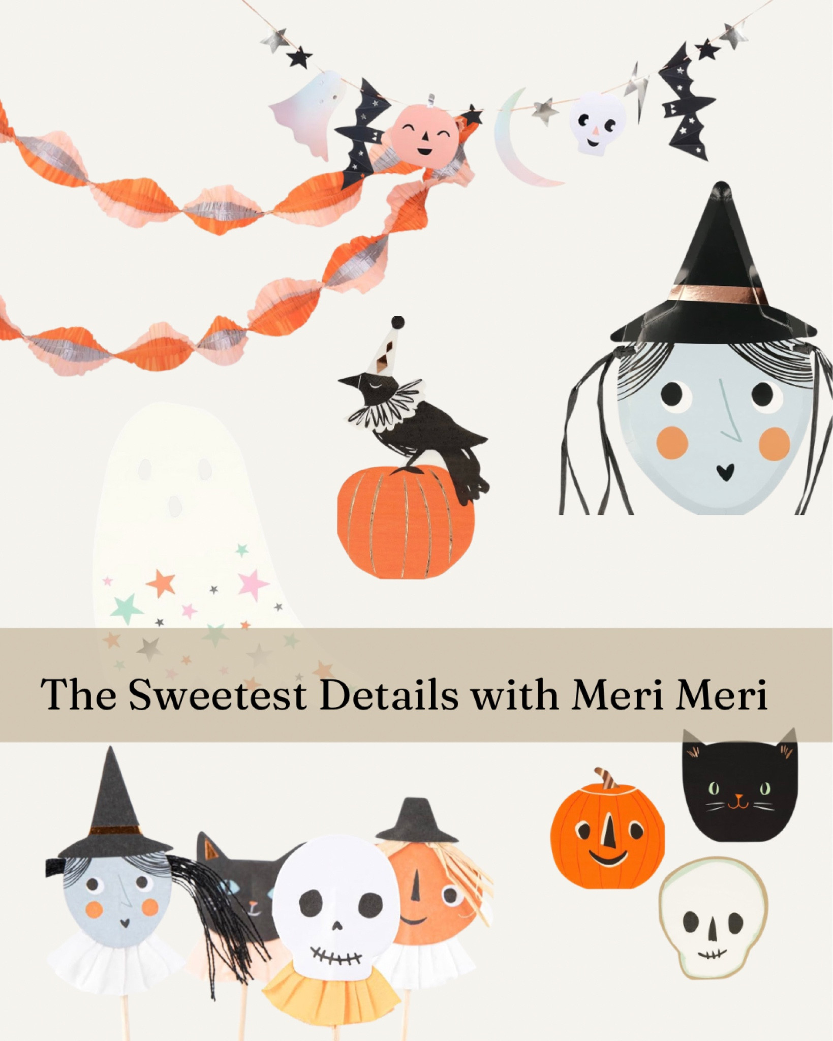 Sweet Halloween details with Meri Meri on Amazon 👻 

Halloween decor | Halloween party | Halloween details | Halloween garland | Halloween plates | Halloween napkins 

#LTKHome #LTKFindsUnder50 #LTKSeasonal