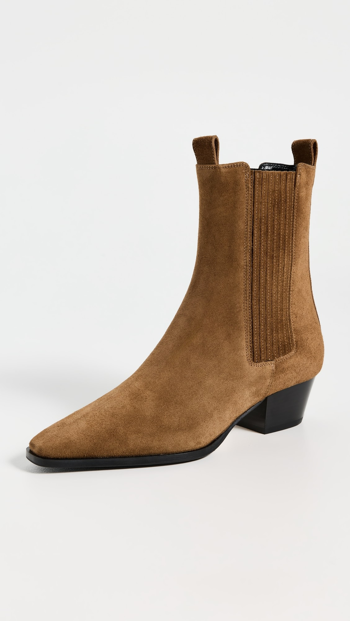 Agata Cow Suede Leather Tobacco Boots | Shopbop