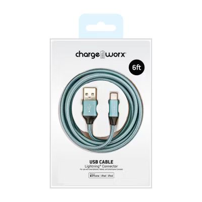 USB 6Ft Lightning Cable | JCPenney