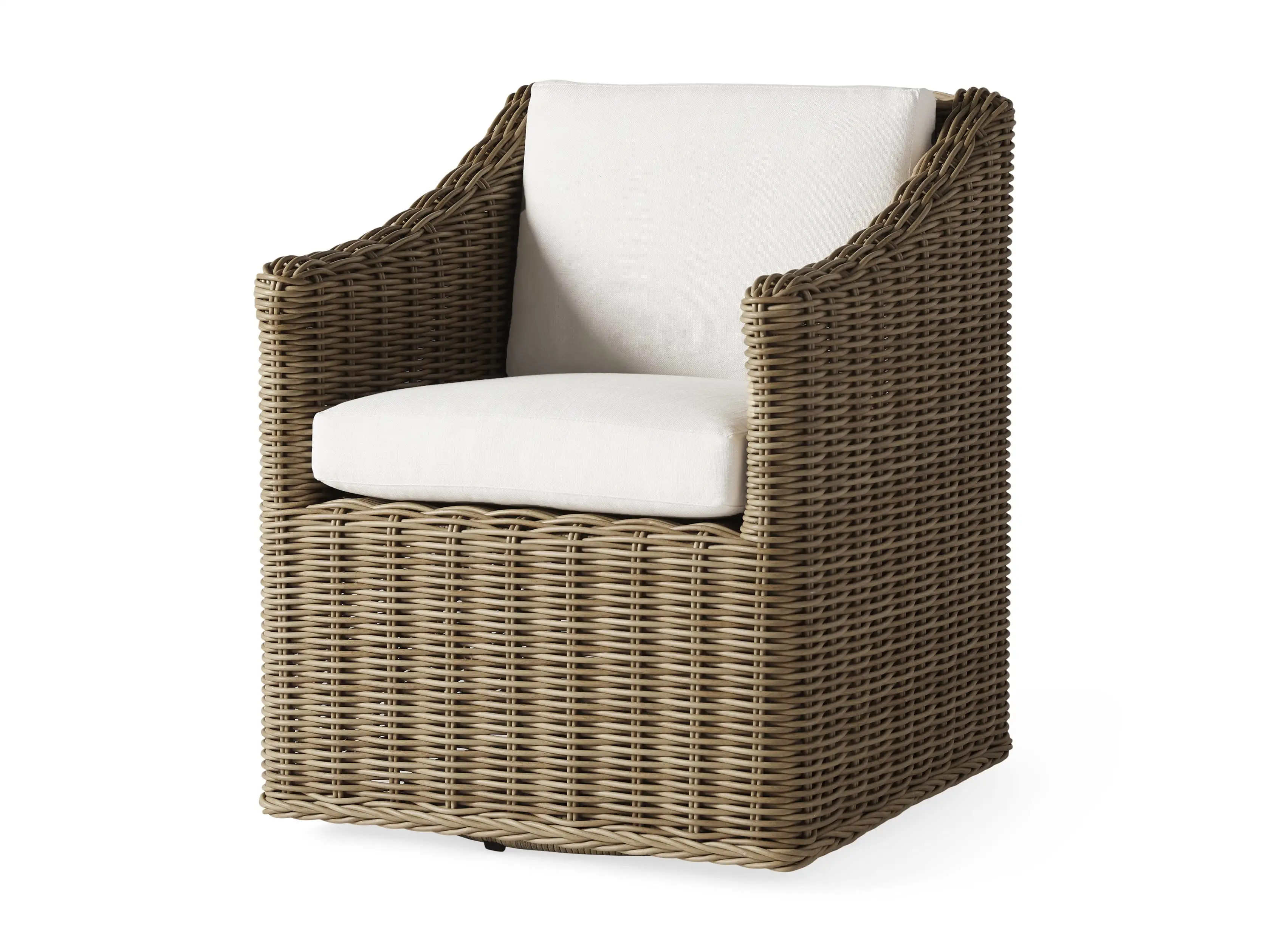 Montauk Outdoor Swivel Dining Arm Chair | Arhaus