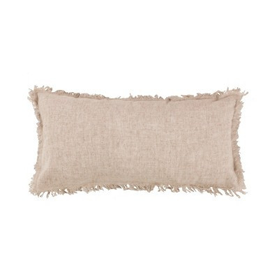 Linen Fringe Pillow - Levtex Home | Target