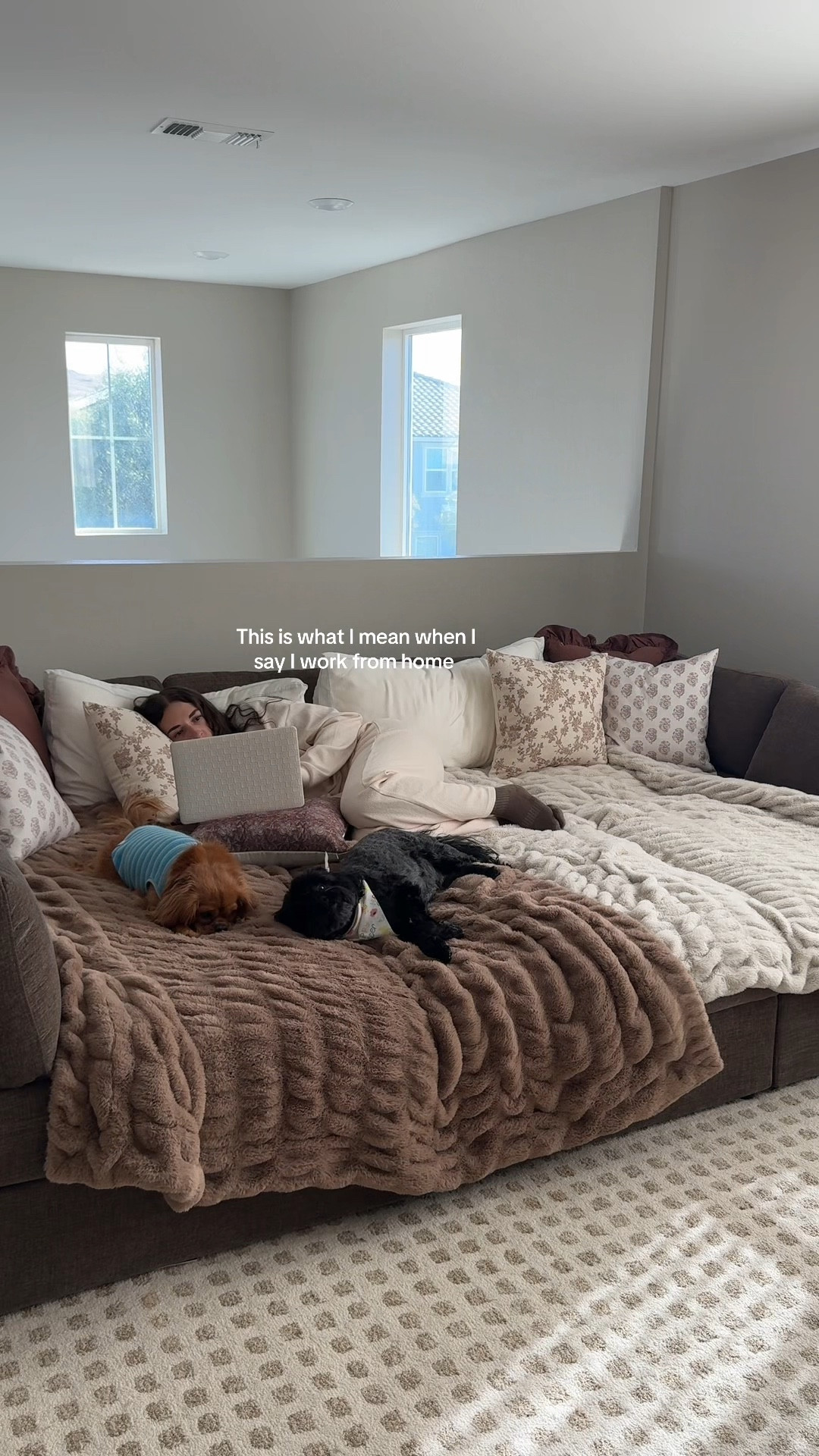 WFH just means laying around all over my home

#LTKHome