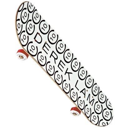 Derek Lam Skateboard 31" Black & White | Amazon (US)