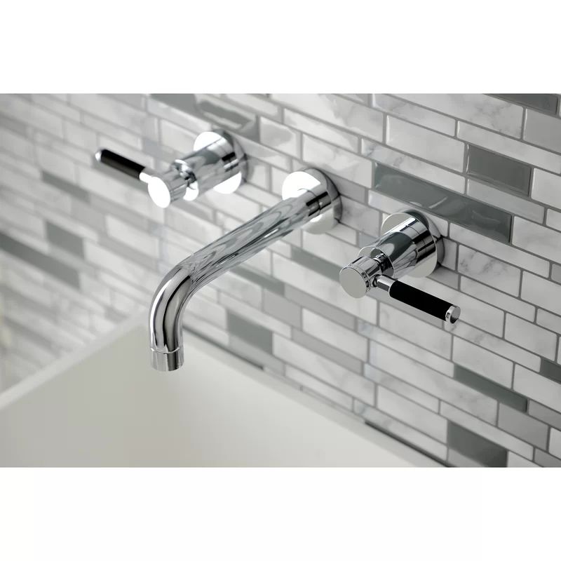 KS8121DKL Kaiser Wall Mounted Bathroom Faucet | Wayfair North America