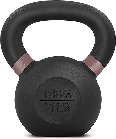 Yes4All Kettlebell Weights Cast Iron/Kettlebells Powder Coated - Strength Training, Home Gym, Ful... | Amazon (US)