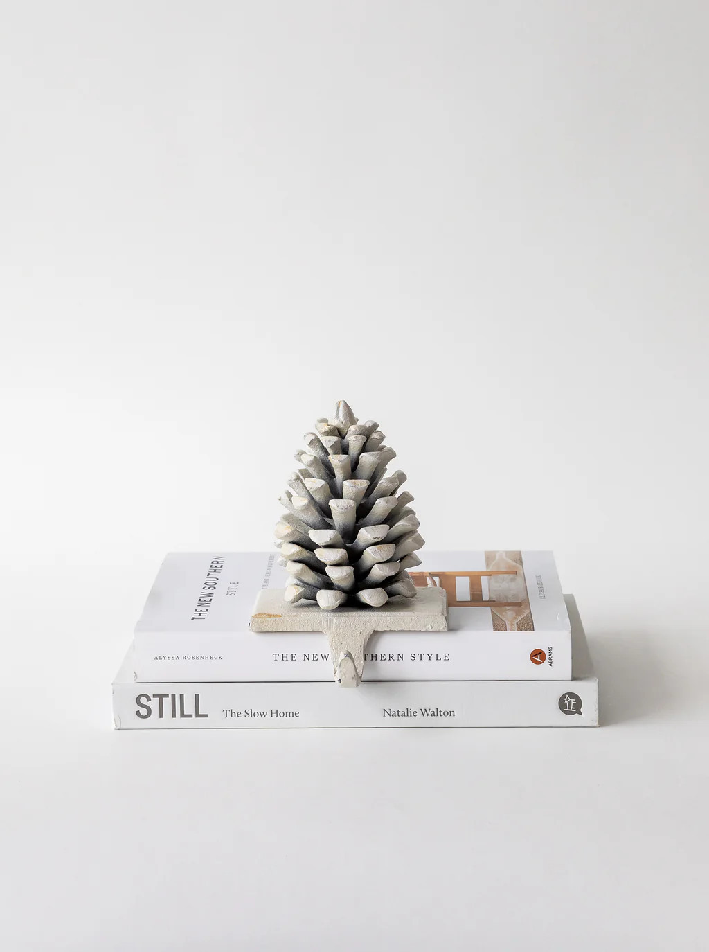 Iron Pinecone Stocking Holder | House of Jade Home
