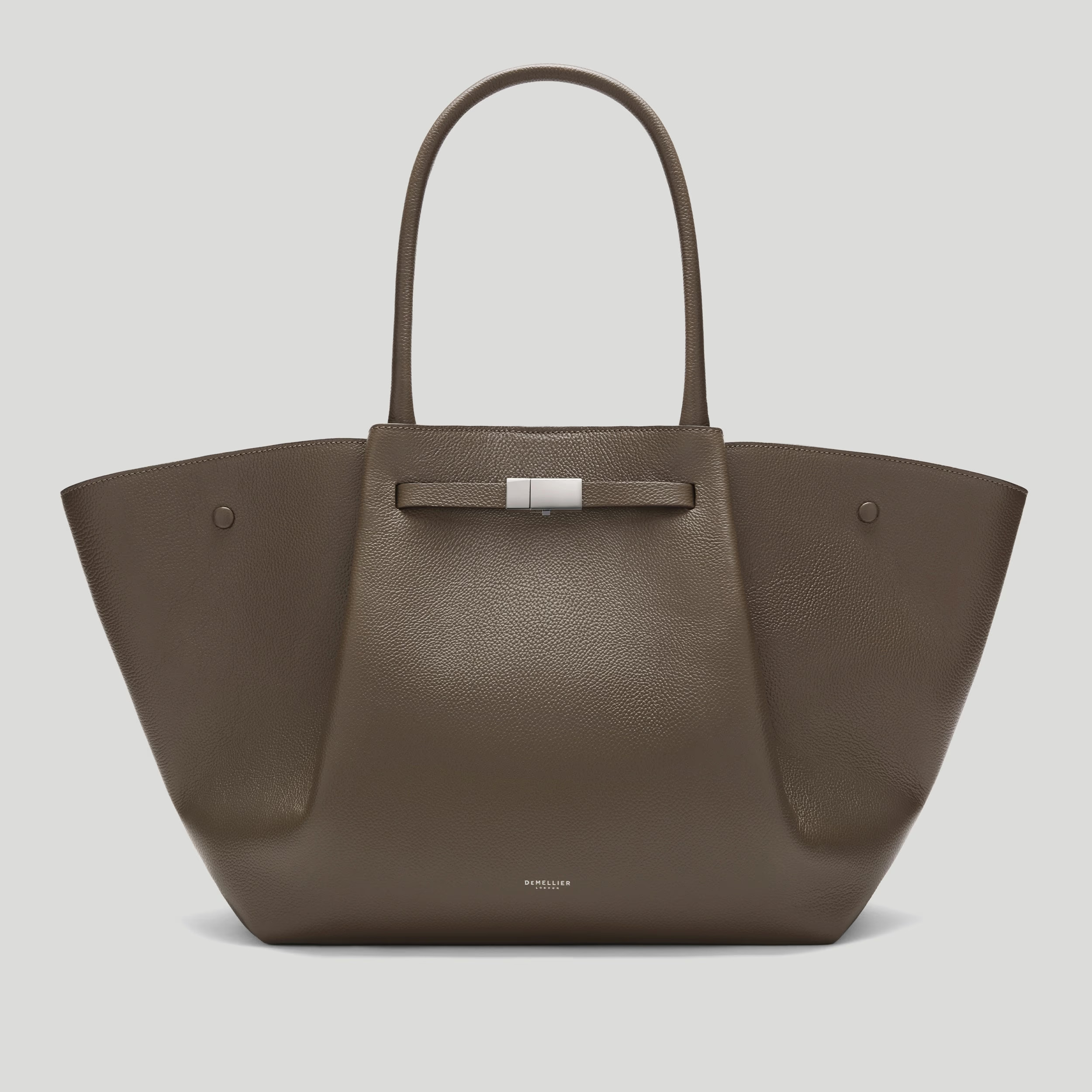 The New York | Dark Taupe Small Grain | DeMellier | DeMellier