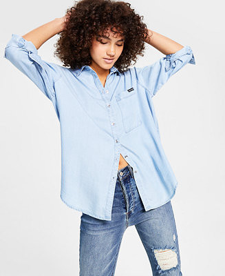 Women's Button-Front Top | Macy's Canada