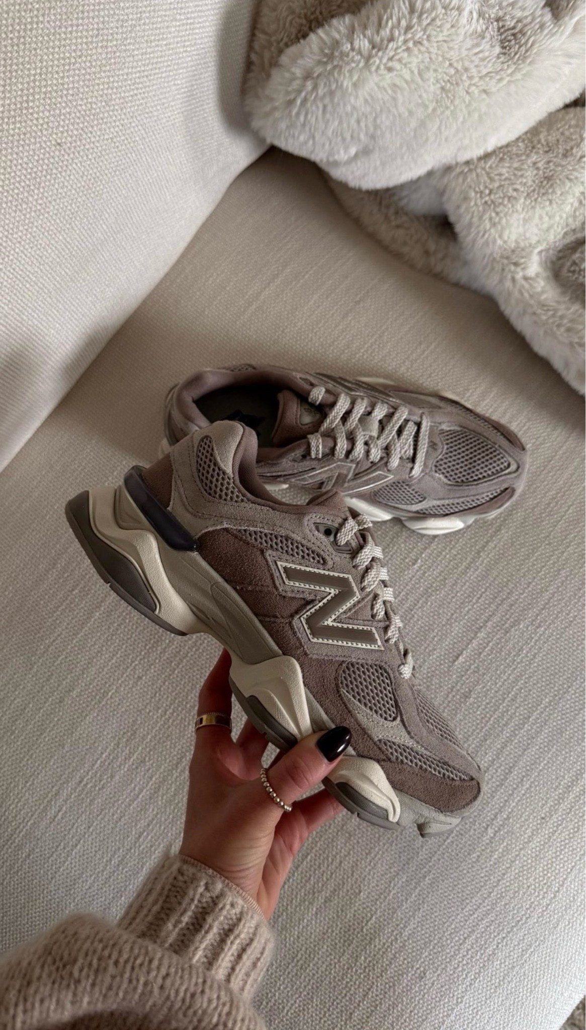 The best neutral sneaker - new balance 9060, size down a half size!

#LTKdayinmylife #LTKActive