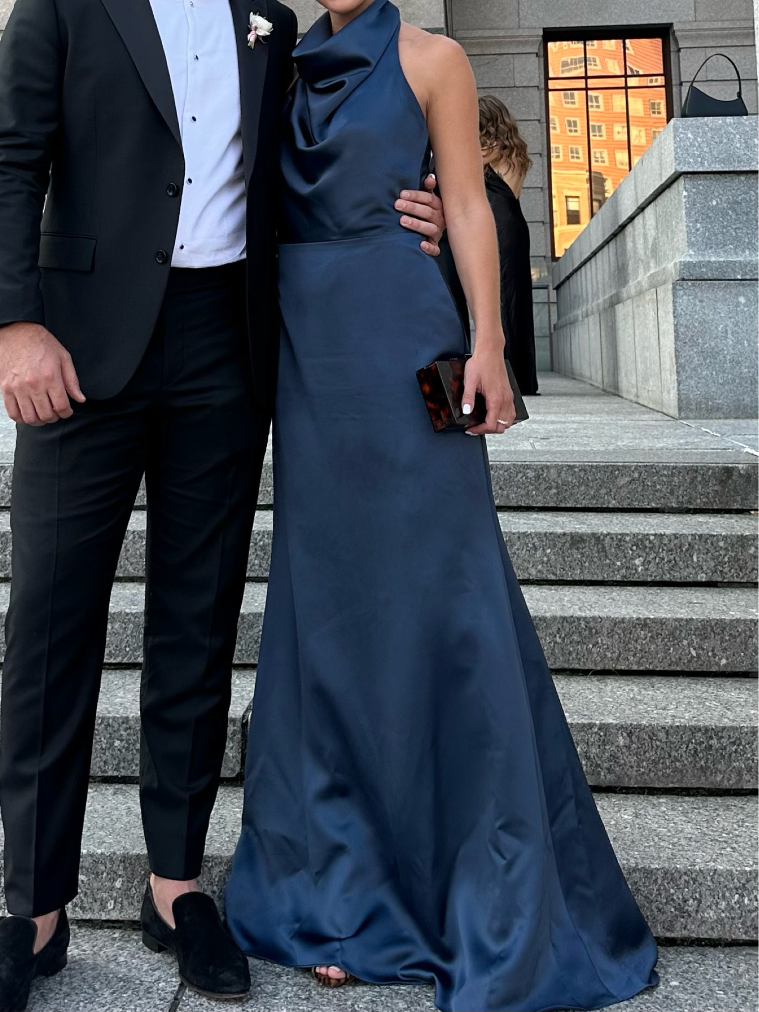 black tie wedding dress!