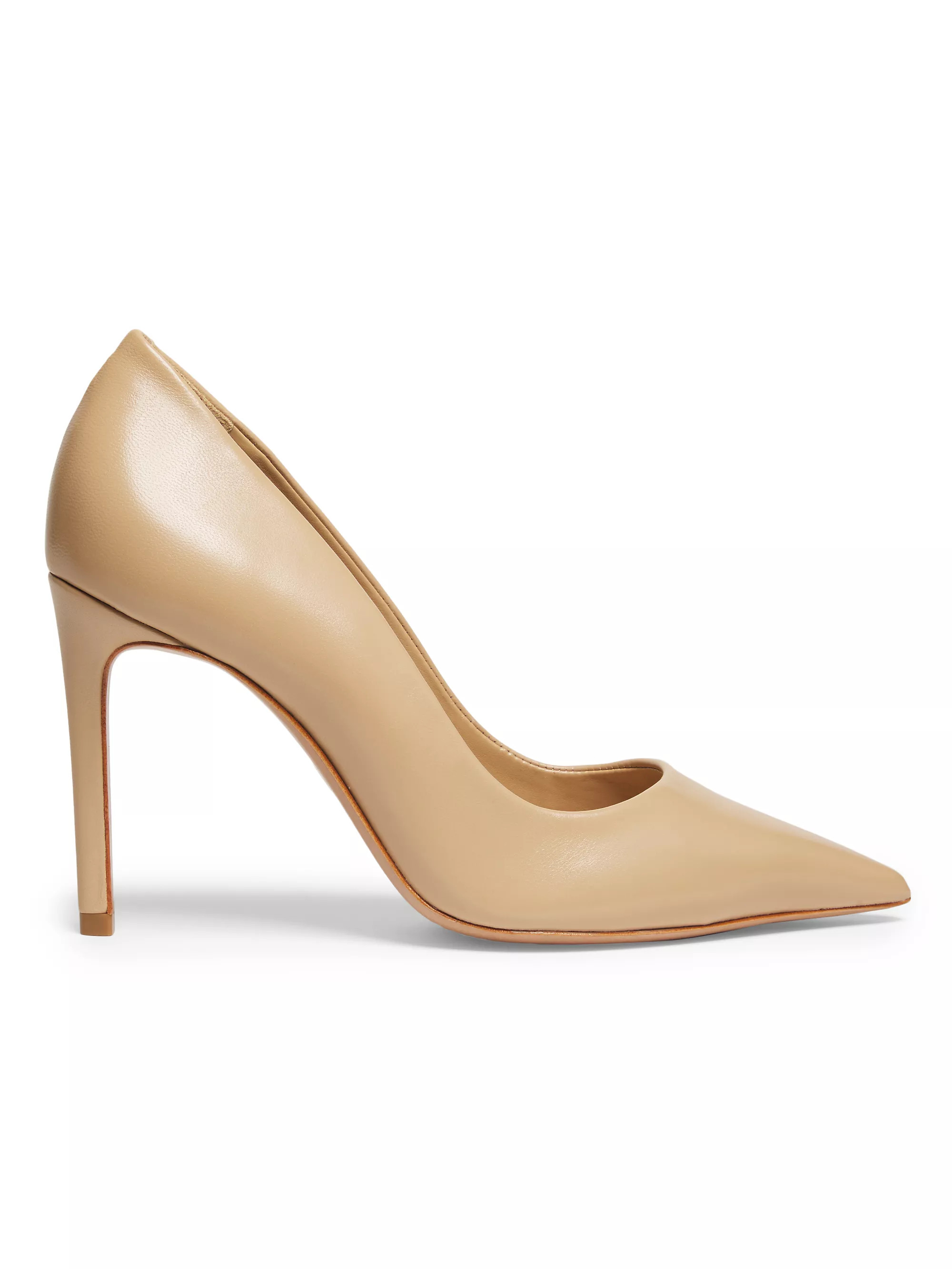 Lou 100MM Leather Stiletto Pumps | Saks Fifth Avenue
