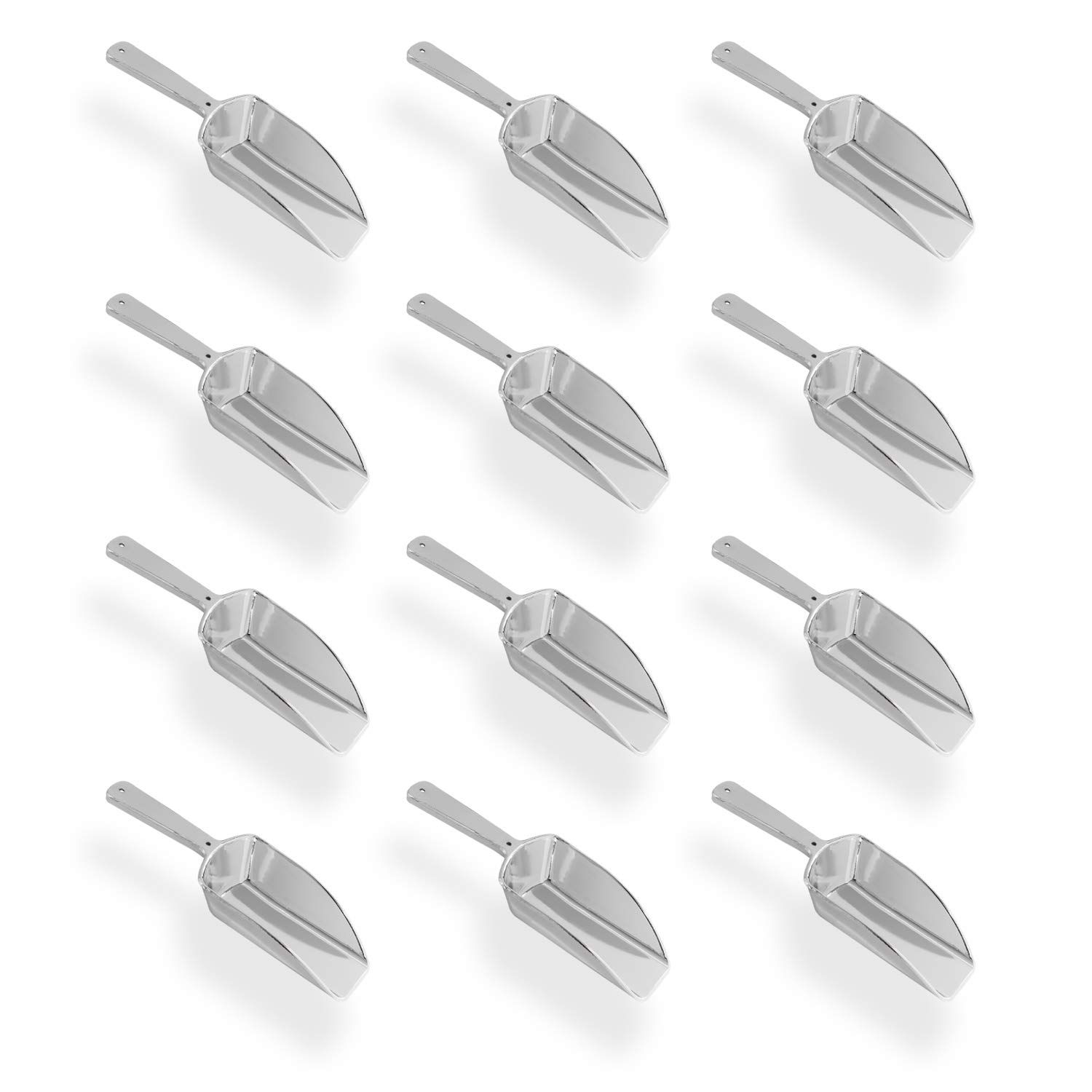 Super Z Outlet 5.5" Mini Acrylic Plastic Kitchen Scoops for Weddings, Candy Dessert Buffet, Ice C... | Amazon (US)