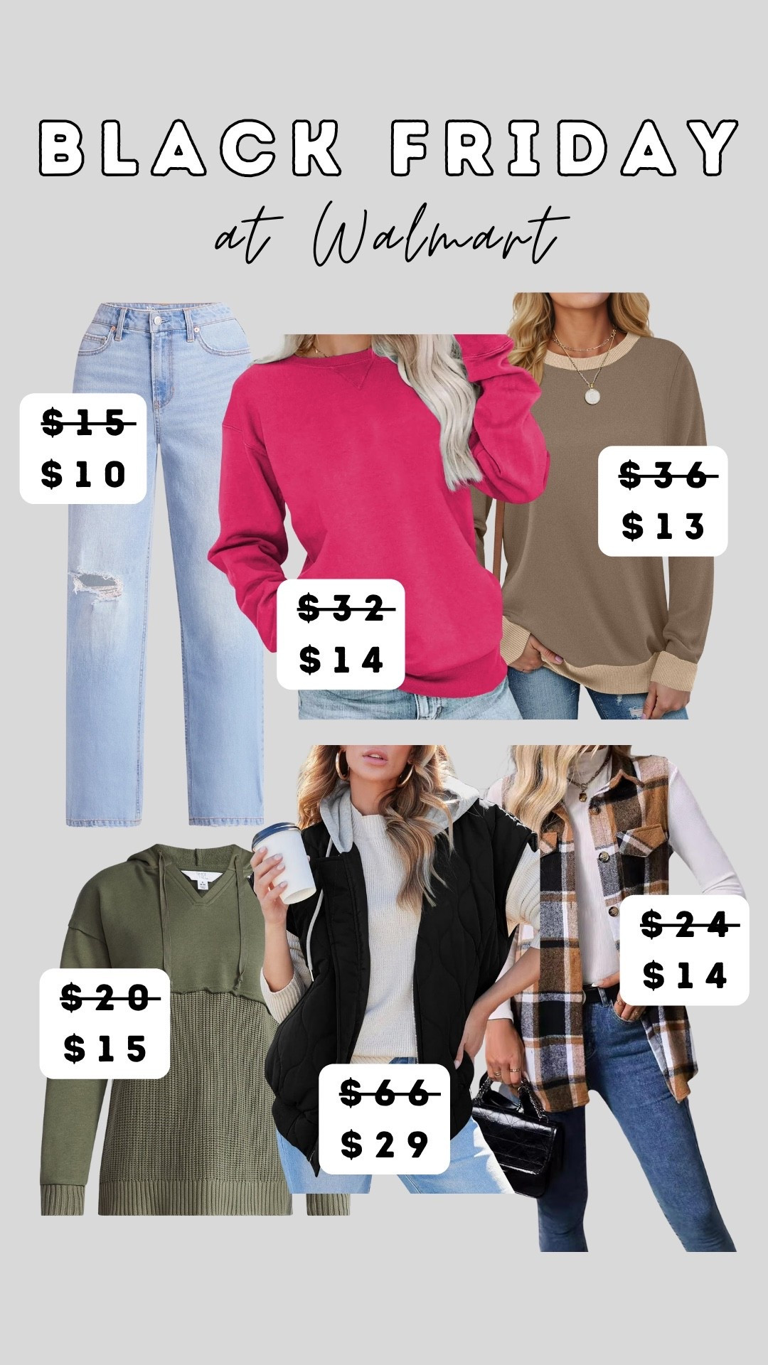Walmart Black Friday deals on our favorite Winter basics! 

#LTKSaleAlert #LTKStyleTip #LTKFindsUnder50