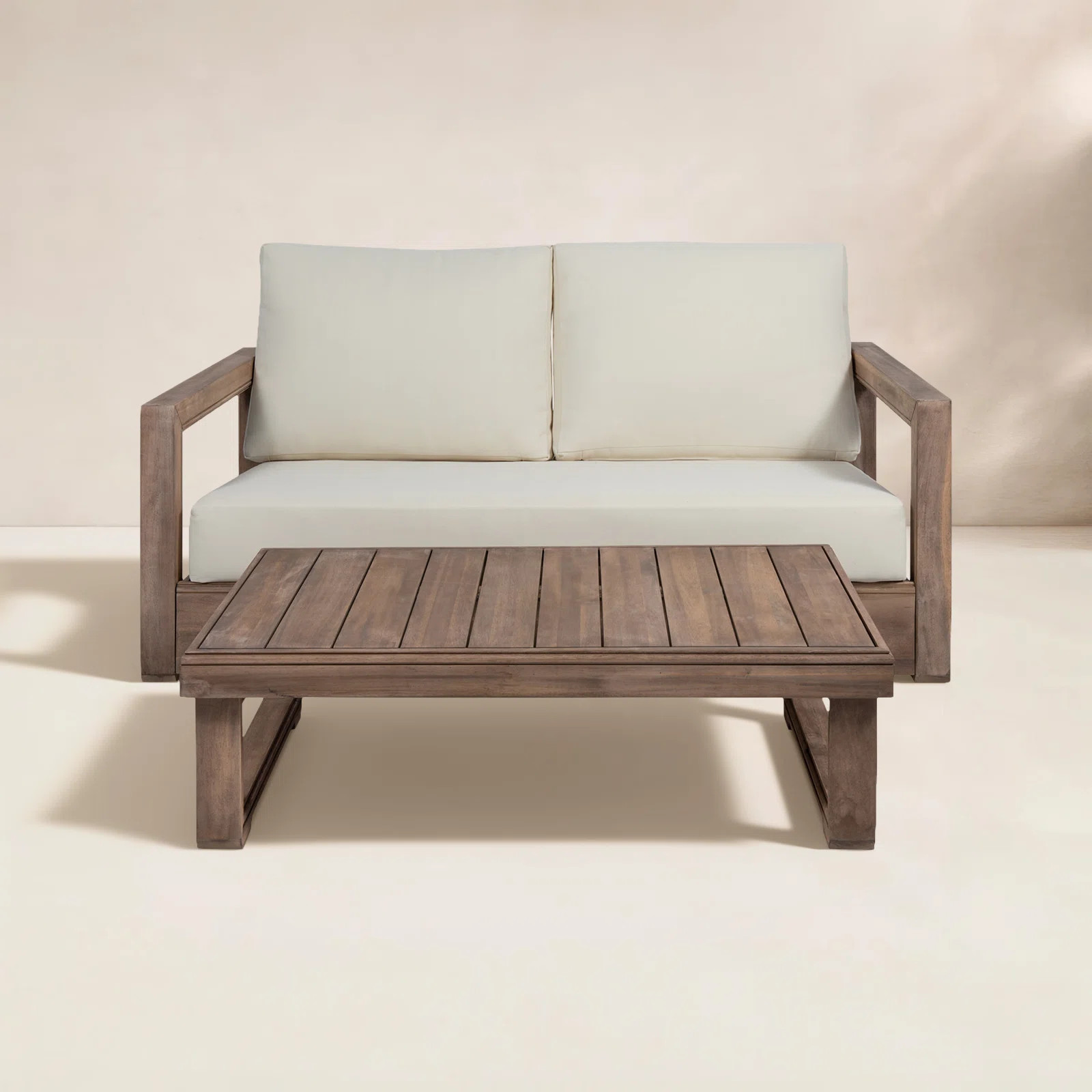 Donnie 2 Piece Seating Group with Cushions | Wayfair North America