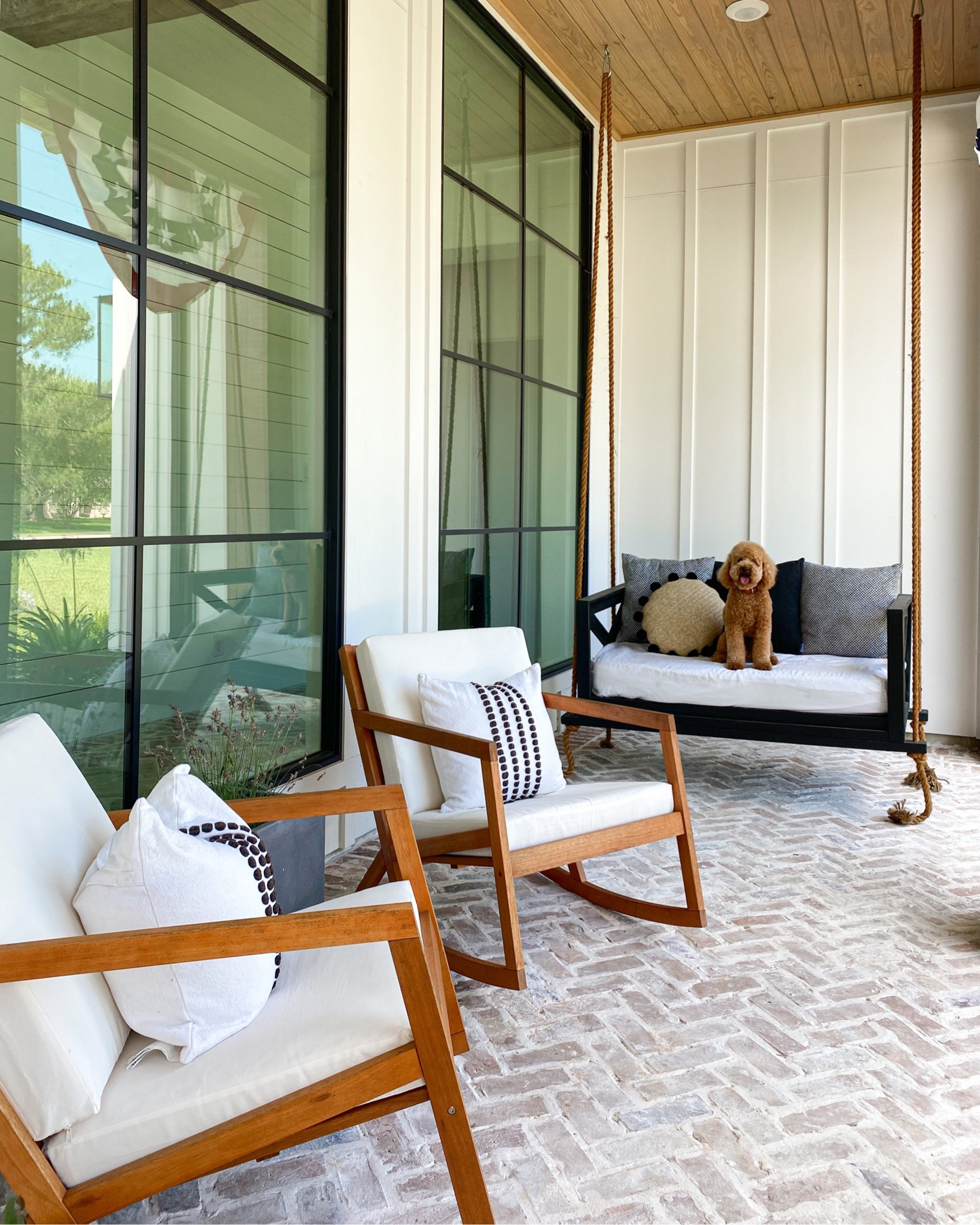 Outdoor furniture, rocking chair, porch furniture, porch swing, porch daybed, Memorial Day, Labor Day, front porch 

#LTKstyletip #LTKsalealert #LTKhome