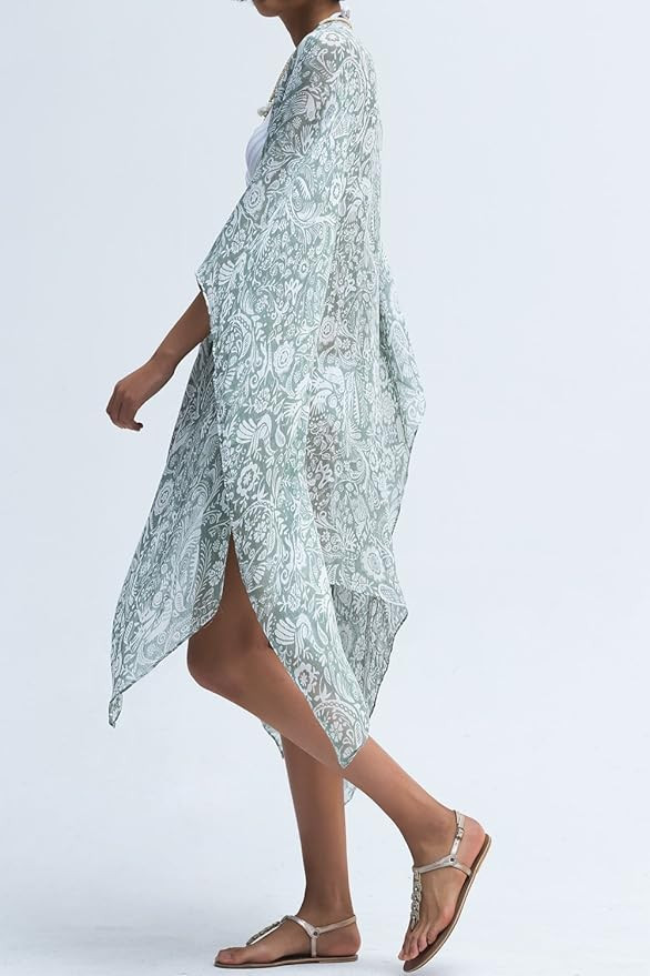 Moss Rose Women Summer Bikini Kimono Bathing Suit Cover Ups for Swimwear | Amazon (US)
