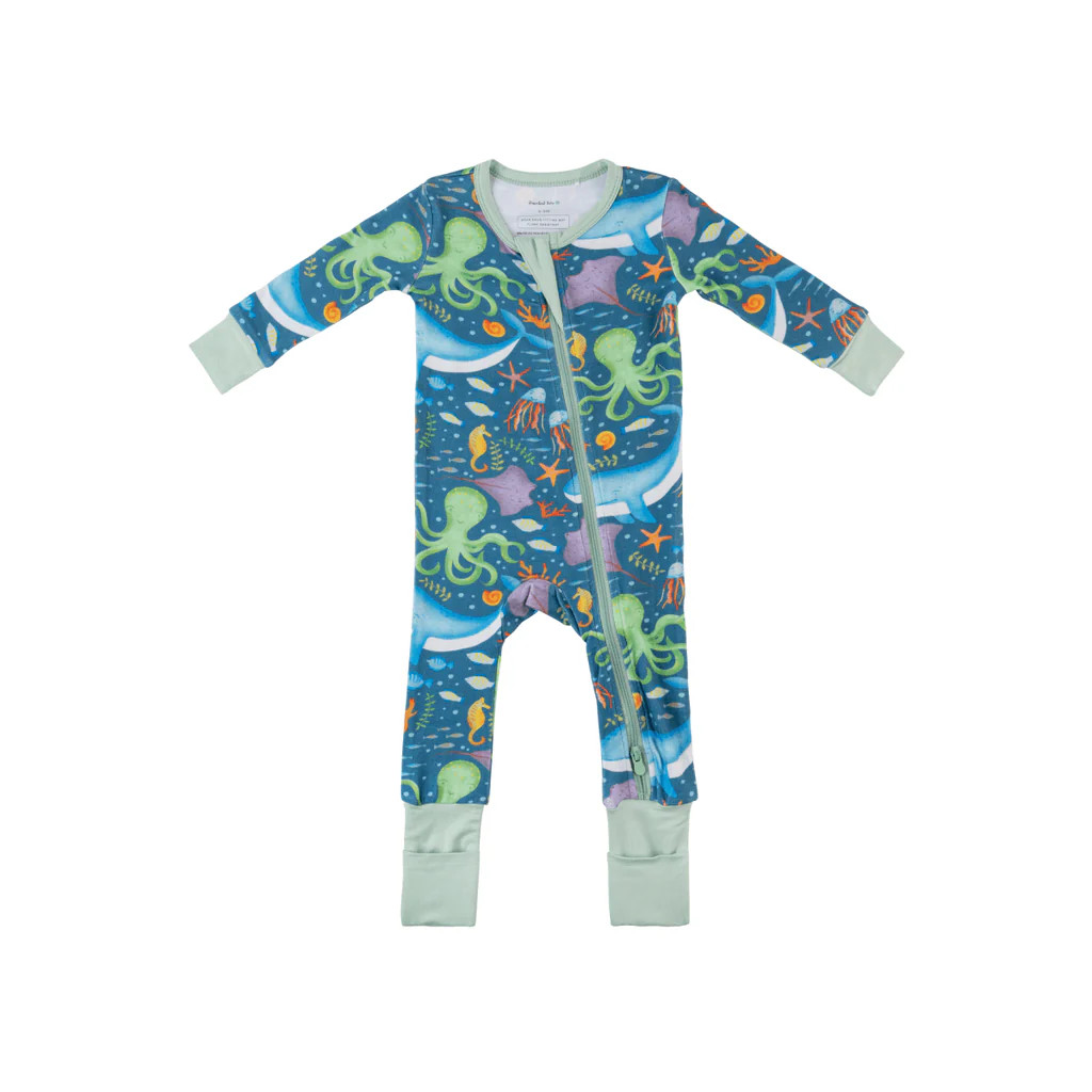 Baby Bamboo Pajamas w/ DreamCuffs® | Dreamland Baby