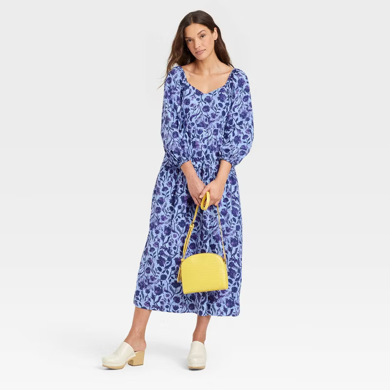Women's Balloon Long Sleeve Dress - Universal Thread™ | Target
