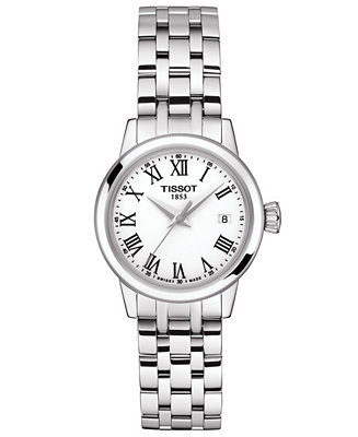 Women's Swiss Classic Dream Stainless Steel Bracelet Watch 28mm | Macy's