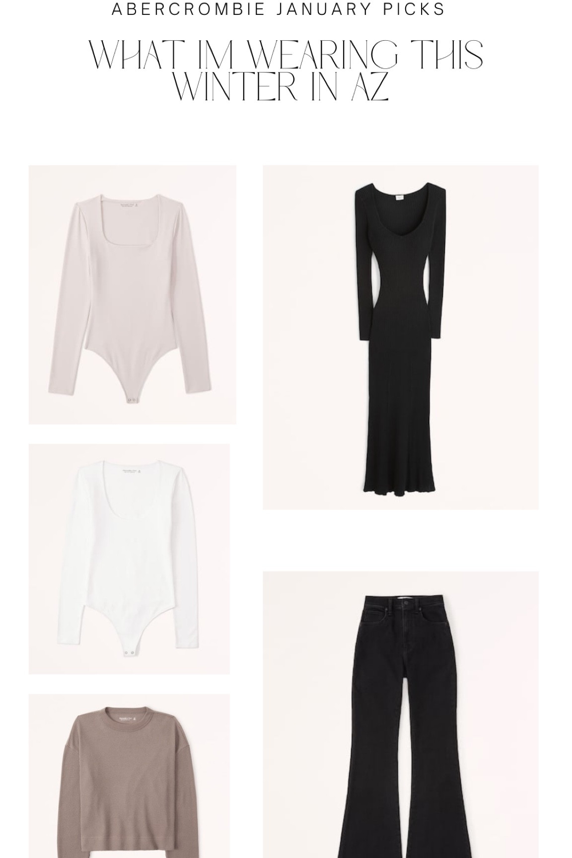 Winter essentials in Scottsdale 

#LTKSeasonal #LTKunder100 #LTKstyletip