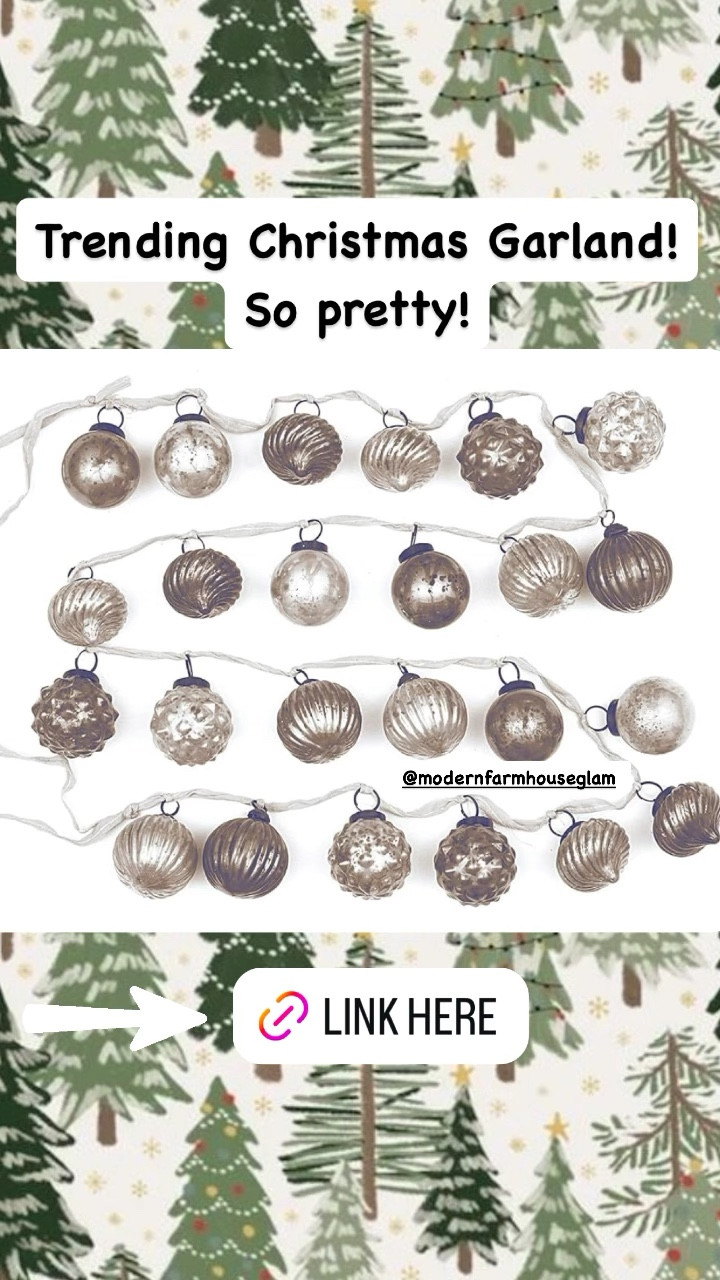 Trending Amazon Christmas tree garland vintage mercury bulb garland 

#LTKHome #LTKSeasonal