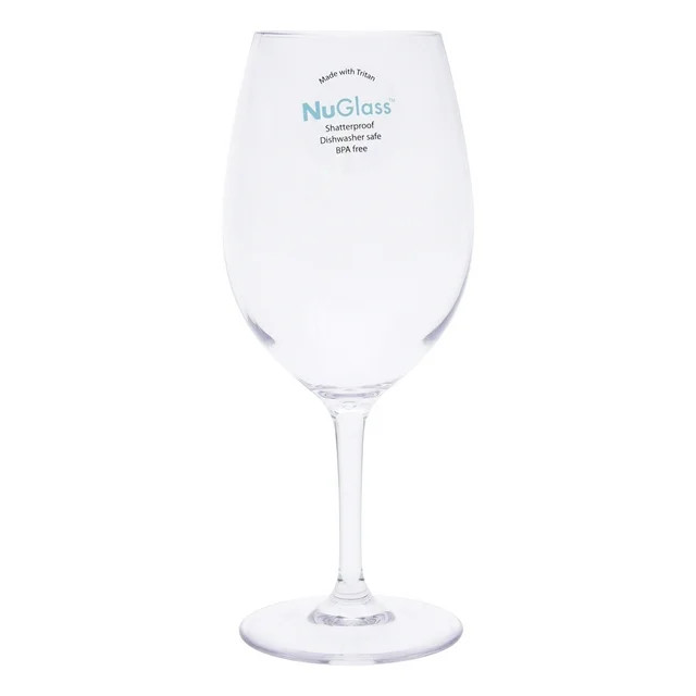 Better Homes & Gardens 20-Ounce Tritan Nuglass Stemmed Wine Glass, Clear | Walmart (US)