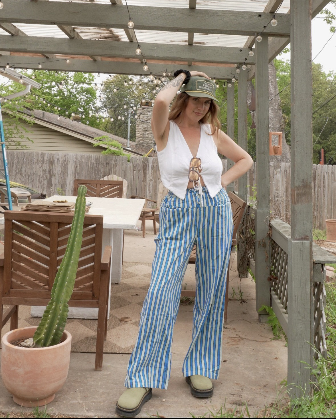 FP dupe pants! I have the actual ones in a different color and these are almost exactly the same for much cheaper. Wearing a Medium 

#LTKFestival #LTKFindsUnder50 #LTKMidsize