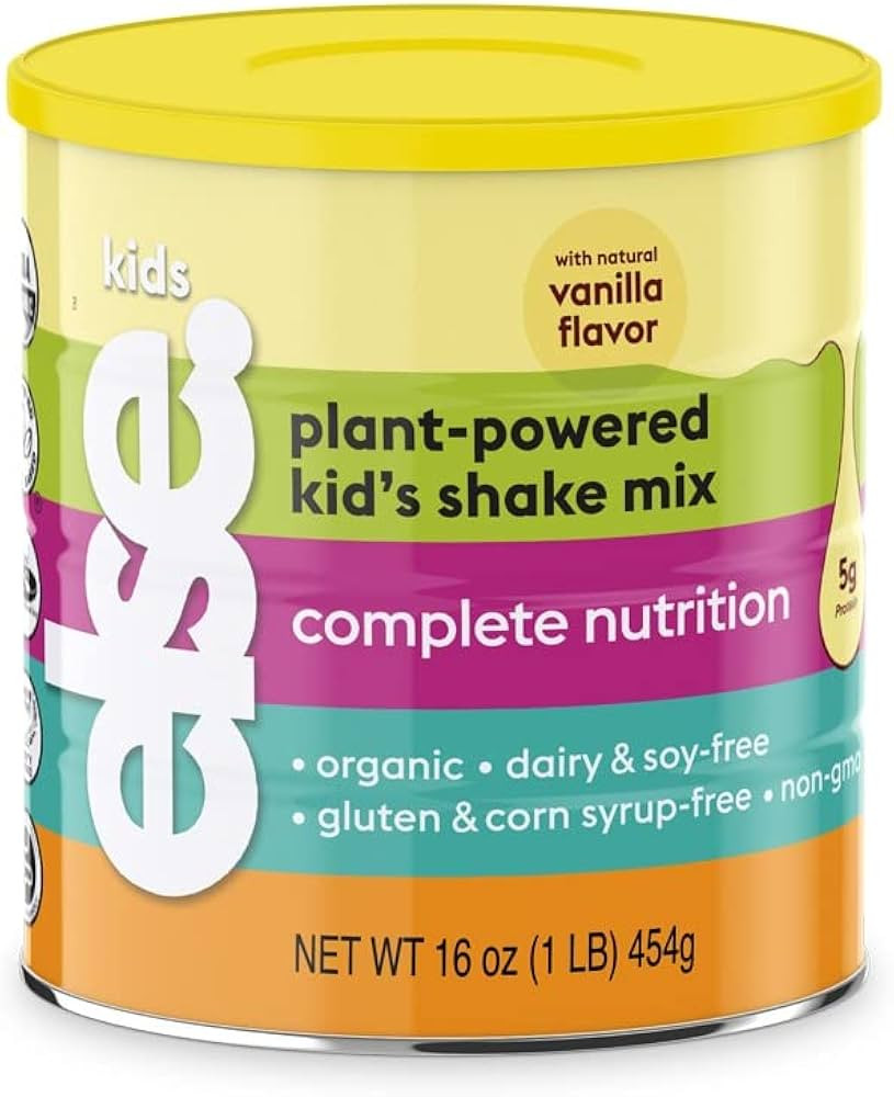 Else Nutrition Kids Organic complete nutrition Shake Powder, Plant-Based, Less Sugar, Clean, Comp... | Amazon (US)