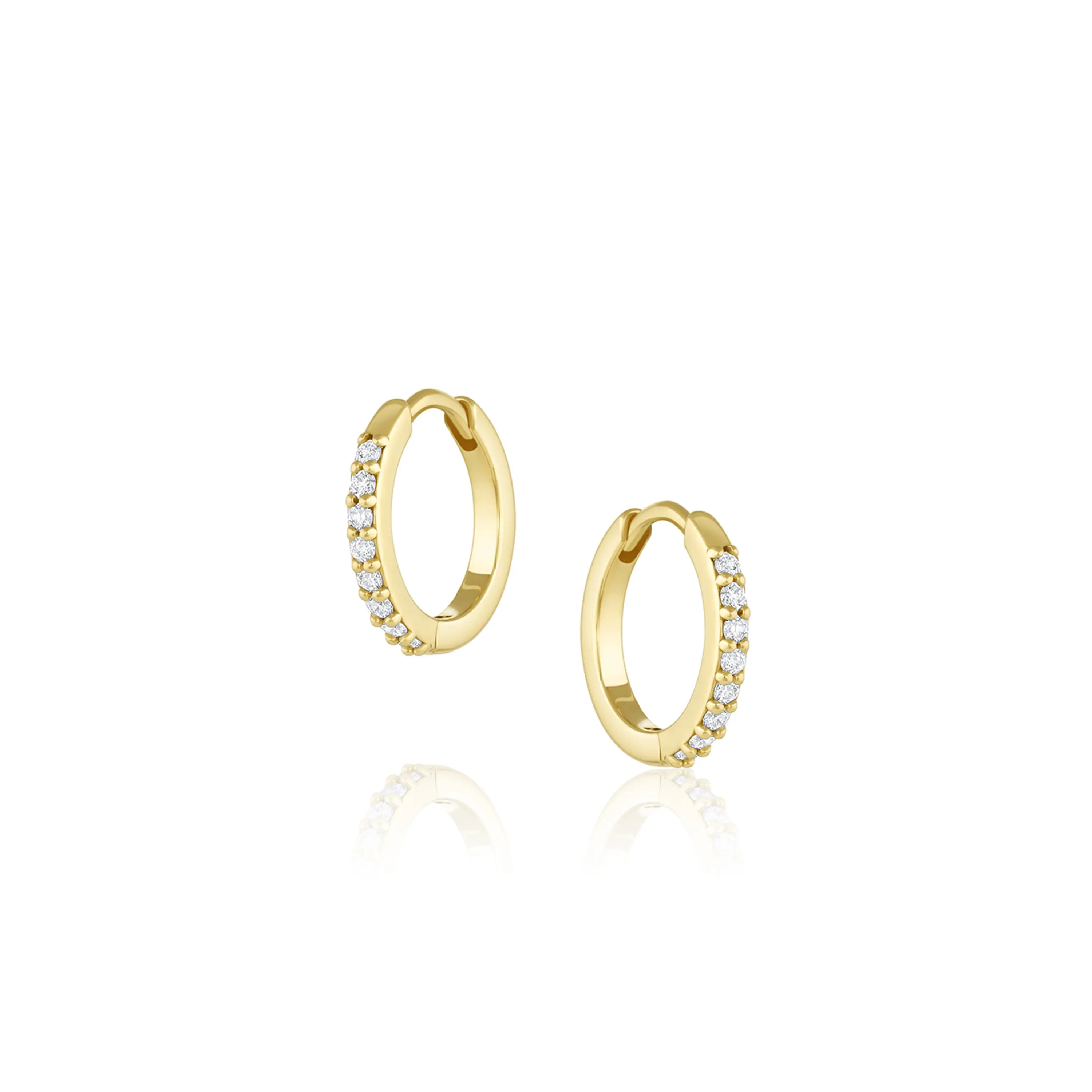 Diamond Hoops - Marrow Fine | Marrow Fine