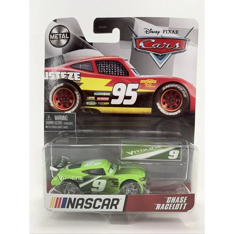 Pixar Cars Nascar Chase Racelott Metal Diecast Car | Walmart (US)