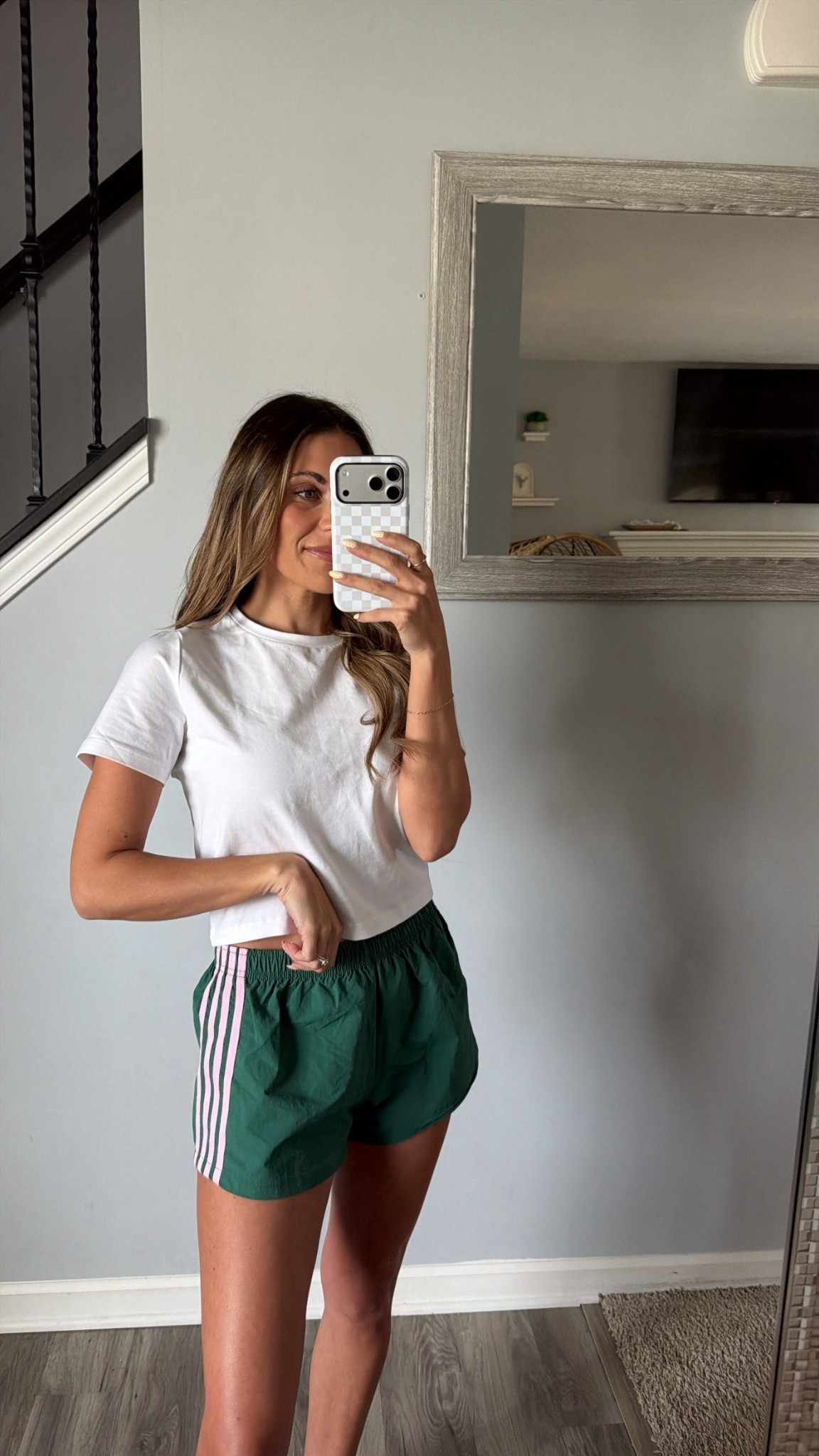 The cutest Amazon shorts obsessed with these colors 💚💕

#LTKSaleAlert #LTKootd #LTKmomlife